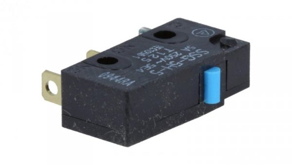 Mikroprzełącznik SNAP ACTION bez dźwigni SPDT 3A/250VAC IP40 SSG-5H-5