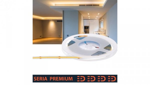 Taśma Premium 12V COB 528led 3000K 1100lm Ra90 (5)