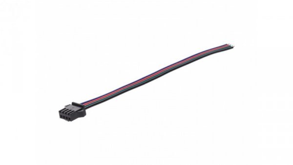 Wtyk RGB 4-pin czarny do sterownika