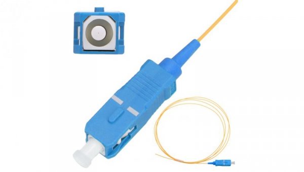 Pigtail PVC, Jednomodowy, 900um G.652D 2m Extralink SC/UPC