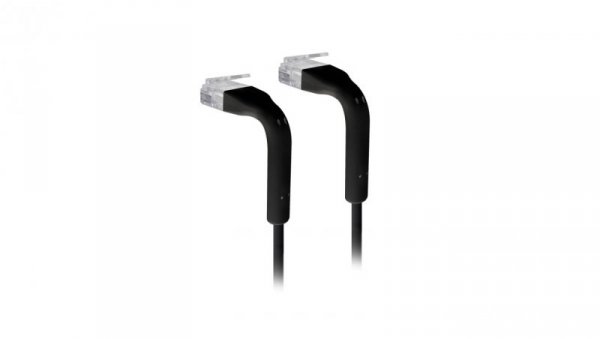 Kabel miedziany UniFi Cable, RJ45, 0,1m, Czarny Ubiquiti U-Cable-Patch-RJ45-BK