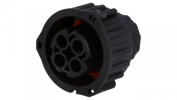Złącze okrągłe 2.5mm System wtyk żeńskie 4-pin na przewód 1-967325-1