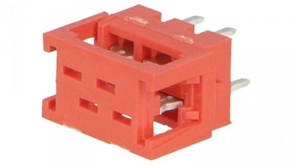 Micro-MaTch przejście 4-pin IDC,THT na PCB,na taśmę 1,27mm 7-215570-4