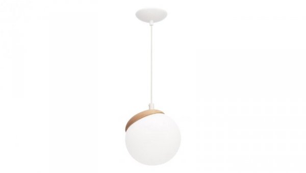 Lampa wisząca SFERA WOOD 1xE14 MLP5424 Milagro