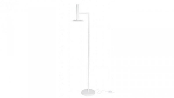 Lampa stojąca biała z kolekcji Hat z LED o barwie ciepłej LP-1661/1F WH Light Prestige