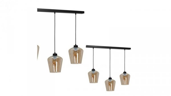Lampa wisząca SANTIAGO AMBER 3xE27 MLP6610 Milagro