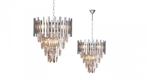 Żyrandol ASPEN II CHROME 9xE14 ML5997 Milagro