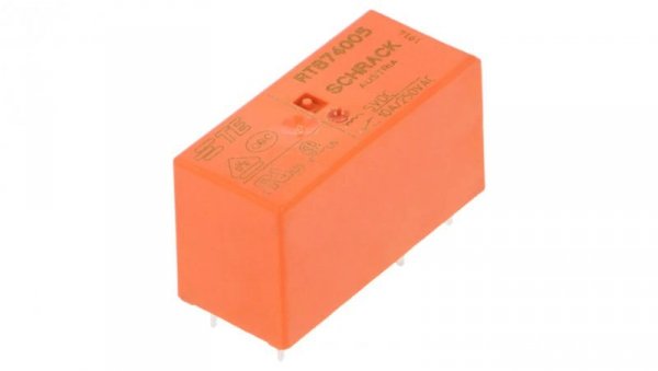 Przekaźnik elektromagnetyczny SPDT 5VDC 10A 250VAC 10A 24VDC 4-1393238-2