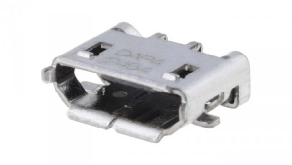 Gniazdo USB B micro na PCB SMT 5-pin poziomy 1981568-1