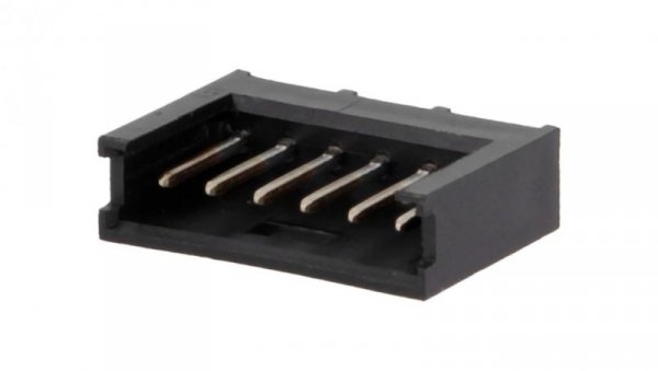 Gniazdo przewód-płytka męskie AMPMODU MOD II 2,54mm 6-pin 280372-2