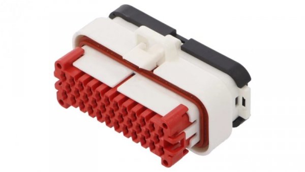 Złącze automotive AMPSEAL wtyk żeńskie 35-pin IP6K9K biały 776164-2