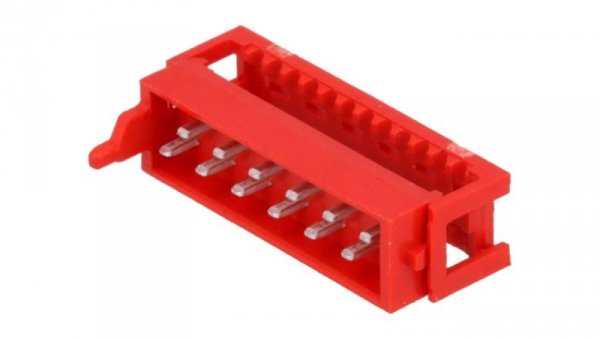 Micro-MaTch wtyk męskie 12-pin IDC na taśmę Układ 2x6 1,27mm 1-215083-2