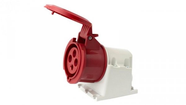 Gniazdo stałe 32A 4P IP44 400V / 23396