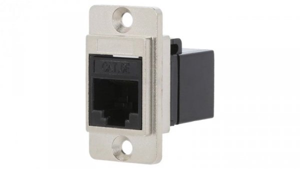 Łącznik DUALSLIM RJ45 8p8c Kat 5e gniazdo z obu stron CP30720M