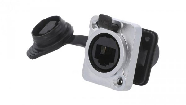 Łącznik RJ45 8p8c Kat 5e ekranowane 19x24mm metal CP30220MIP65S