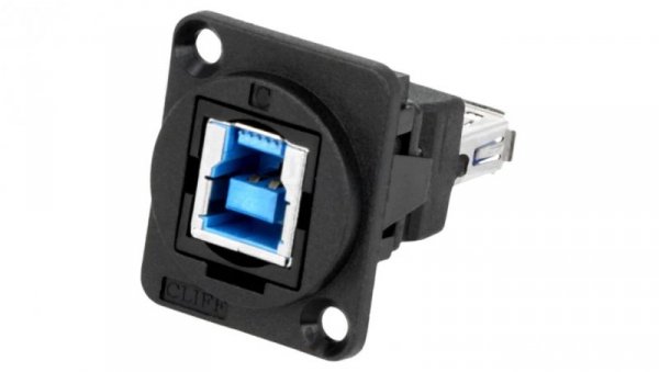 Łącznik USB A - USB B 3.0 FT plastik CP30206N