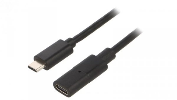 Kabel USB C gniazdo - USB C wtyk 2m FCR72005