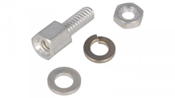 Śruba z gwintowanym łbem Dł.gwintu 7,9mm Gwint UNC4-40 167501-2