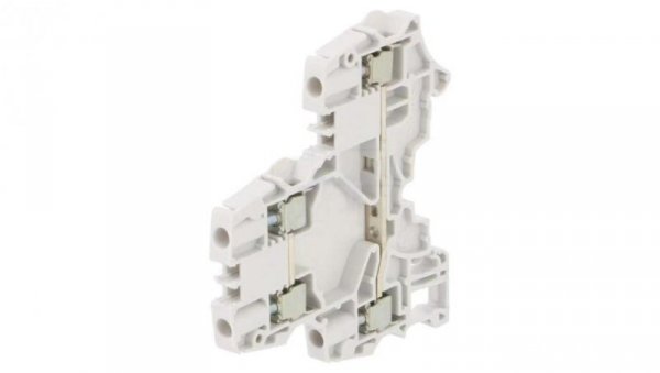 Zacisk rozgałęźny szynowy SNK 0,2÷4mm2 drogi 2 zaciski 4 szary 1SNK505210R0000 (ZS4-D2)
