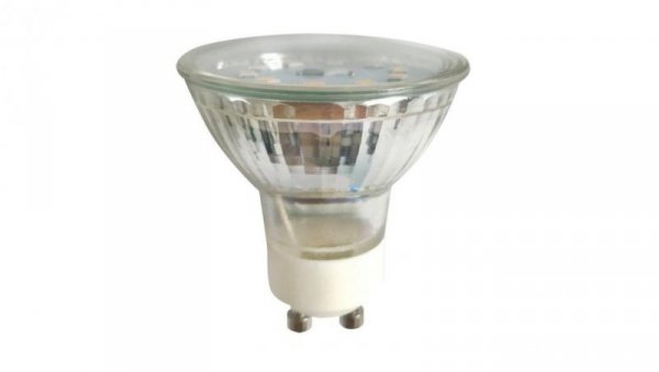 Żarówka LED line GU10 3W 6500K barwa zimna 273lm 220-260V 120st. 3 lata gwar.