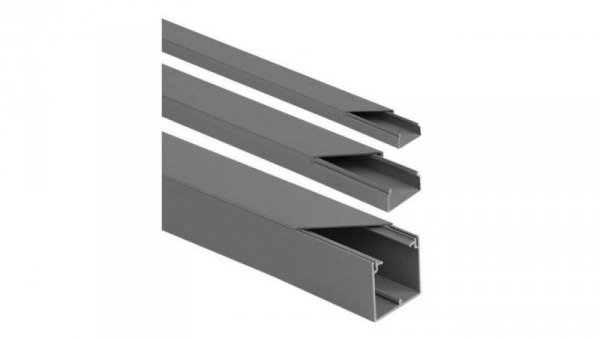 Listwa elektroinstalacyjna (korytko kablowe) szara RAL7037 14x14mm 1szt=2mb