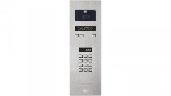 Centrala Master cyfrowa do 1020 lokali z modułem kamery kolorowej elektroniczny spis lokatorów INSPIRO 7+