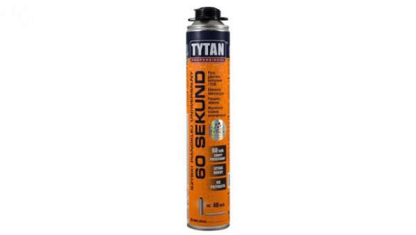 TYTAN PIANOKLEJ UNIWERSALNY PISTOLETOWY 60 SEKUND 750ML