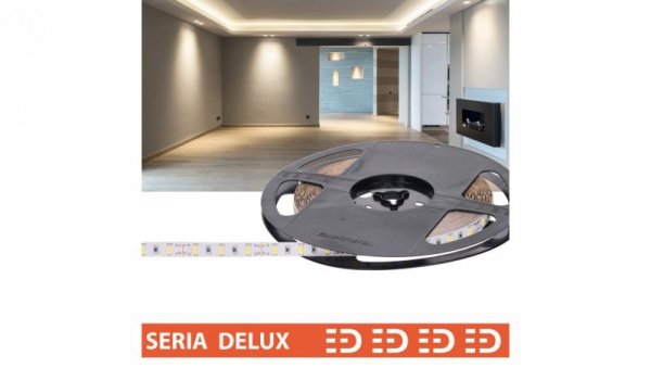 Taśma Delux+ 12V 60led 4000K 1800lm SMD5630 (10) wyc.