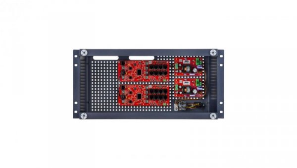Zestaw do 16 kamer IP switch PoE 16P+2G w obudowie RACK ABOX-R5U0, zasilacz 192W (2x96W)