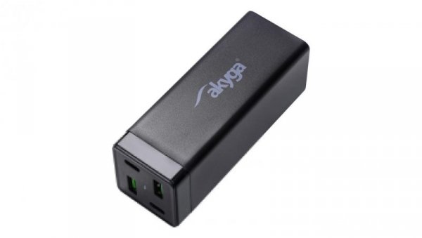 Ładowarka sieciowa Akyga Charge Brick AK-CH-17 65W 2x USB-A + 2x USB-C QC4+ PD 5-20V / 1.5-3.25A