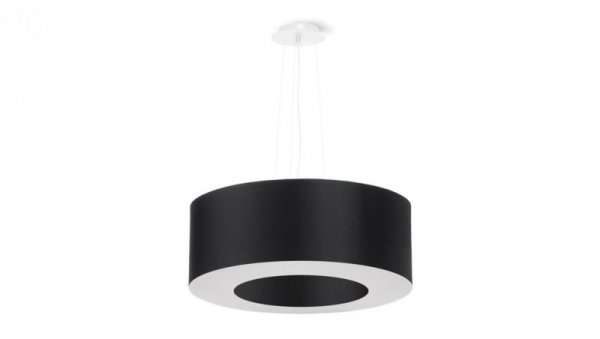 Żyrandol SATURNO 50 czarny