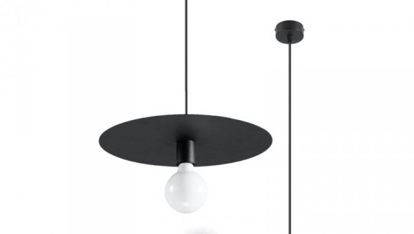 Lampa wisząca FLAVIO czarna