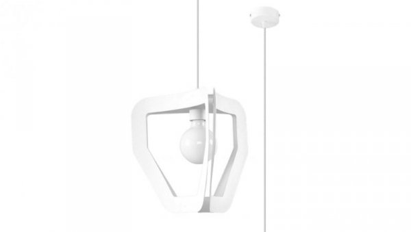 Lampa wisząca TRES biała