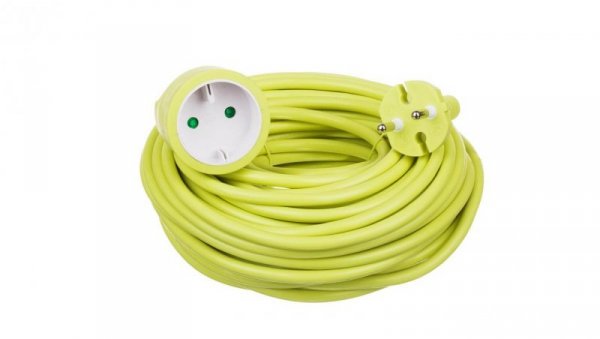 Przedłużacz ogrodowy 30m OWY 2x1,0 H05VV-F lemon 34975