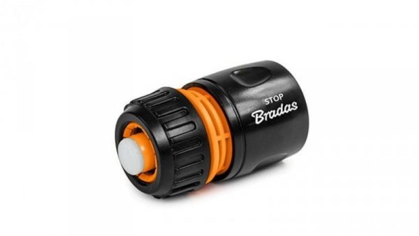 Szybkozłącze 1/2` STOP z etykietą ECO-PWB2140 BLACK LINE BRADAS