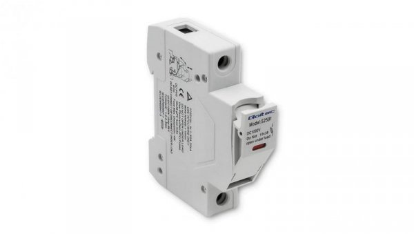 Qoltec Podstawa bezpiecznikowa z diodą + bezpiecznik DC 1P1000V 20A 10x38 solar
