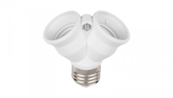 LED line Przejściówka żarówki E27-2xE27