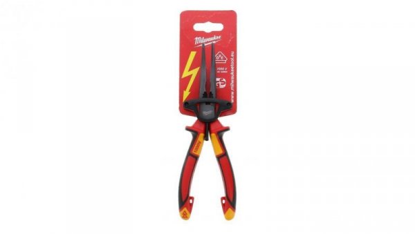 Szczypce długie okrągłe 45 VDE 205 mm 4932464565