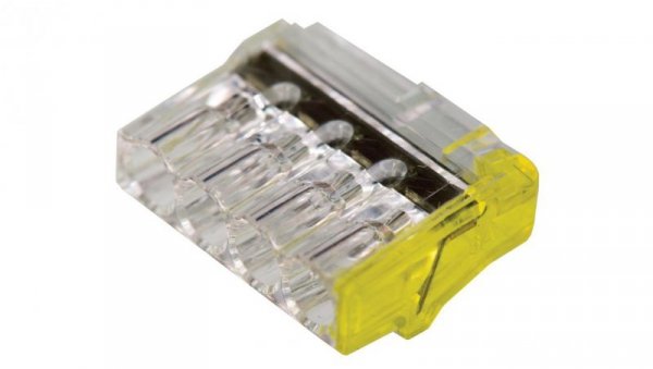 Szybkozłączka samozaciskowa bezgwint., 4x2,5mm2 24563 /5szt./
