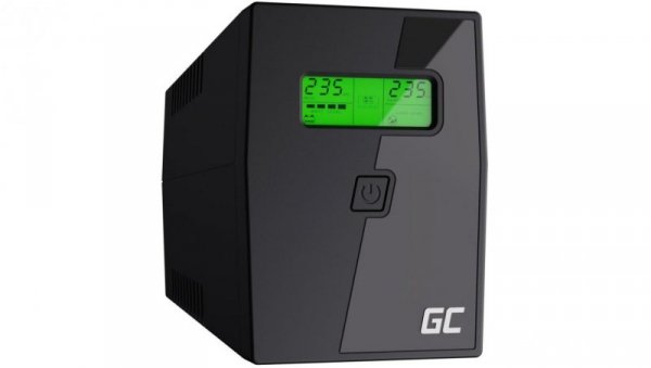 UPS ZASILACZ AWARYJNY Green Cell POWER PROOF 600VA 360W Z WYŚWIETLACZEM LCD UPS01LCD