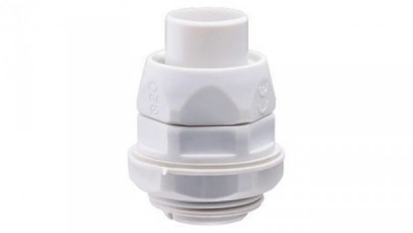 Przepust kablowy łączący 40mm z tworzywa jasnoszara IP54 ELIT01121 /opak. 25/