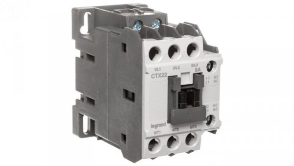 Stycznik mocy 9A 3P 24V AC 1Z 1R CTX3 416080