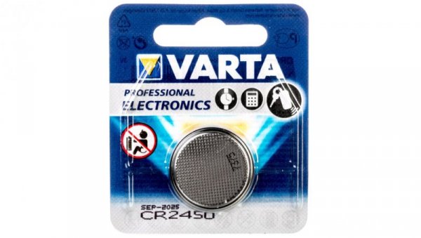 Bateria litowa CR2450 560mAh 3V ELECTRONICS