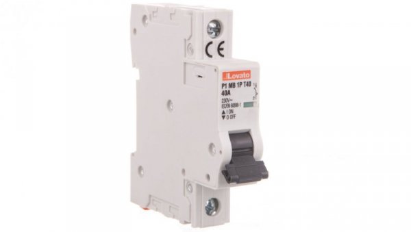 Ogranicznik mocy 1P 40A 10kA P1MB1PT40
