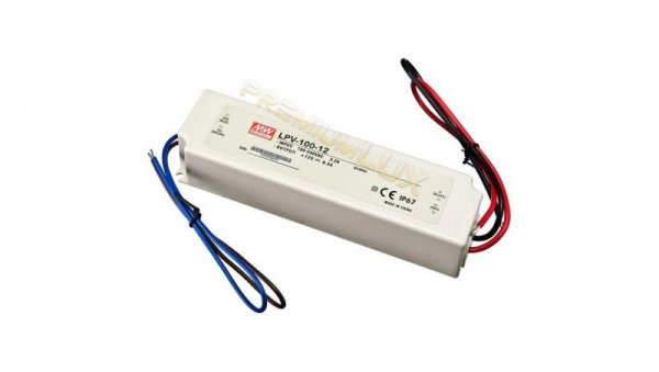 Zasilacz led Mean Well LPV-100-12 100W 12V ip67