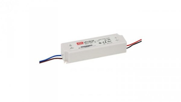 Zasilacz led Mean Well LPV-35-24 35W ip67 24V