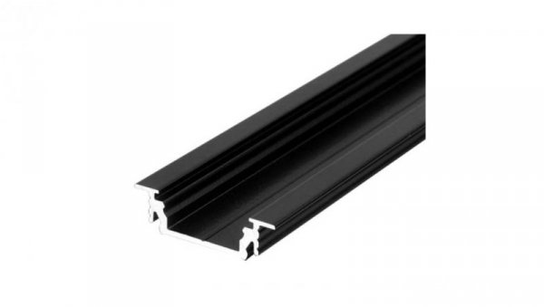Profil led Groove10 2m anodowany czarny 76210021