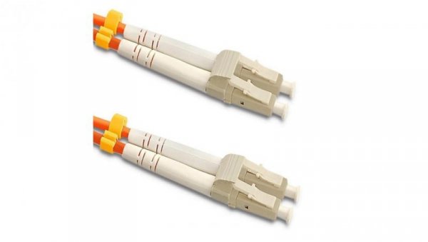 Qoltec Patchcord światłowodowy LC/UPC-LC/UPC Multimode 50/125U OM2 Duplex 3m