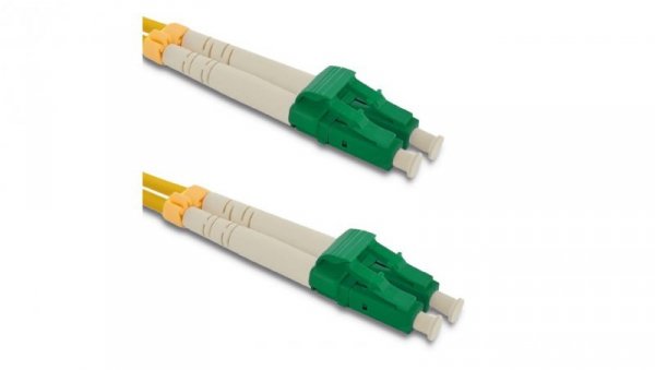 Qoltec Patchcord światłowodowy LC/APC - LC/APC Singlemode 9/125 G652D Duplex 1m