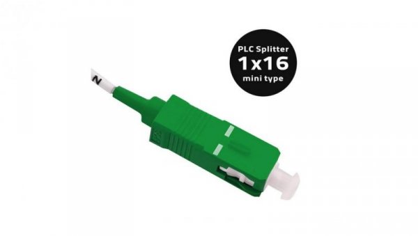 Qoltec Splitter 1x16 SC/APC - SC/APC G.657A Singlemode 0.9 mm